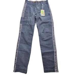 Levitate Womens Trail Head Utility Pant Vintage Black Size 25 NWT Cotton Stretch